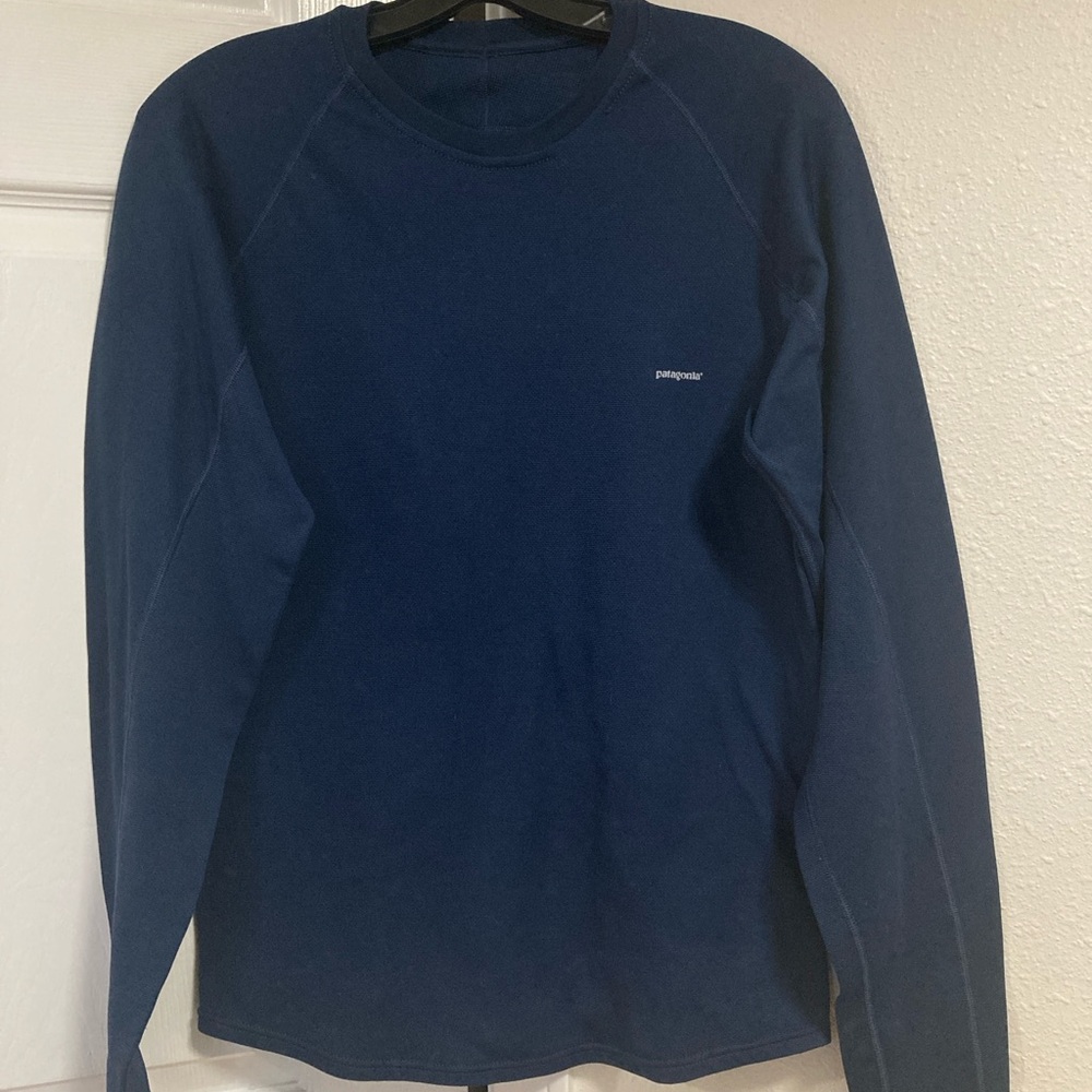Patagonia MEN’S Navy Long Sleeve Shirt size M